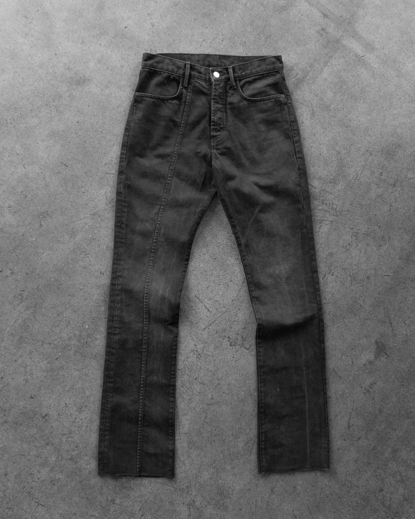 Unsound Faded Black 1/3rd Seam Sample Jeans