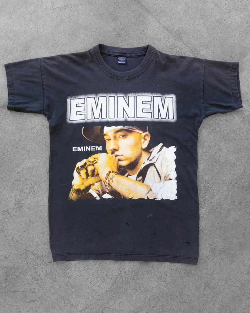 Faded Black Eminem Bootleg Tee - 2000s