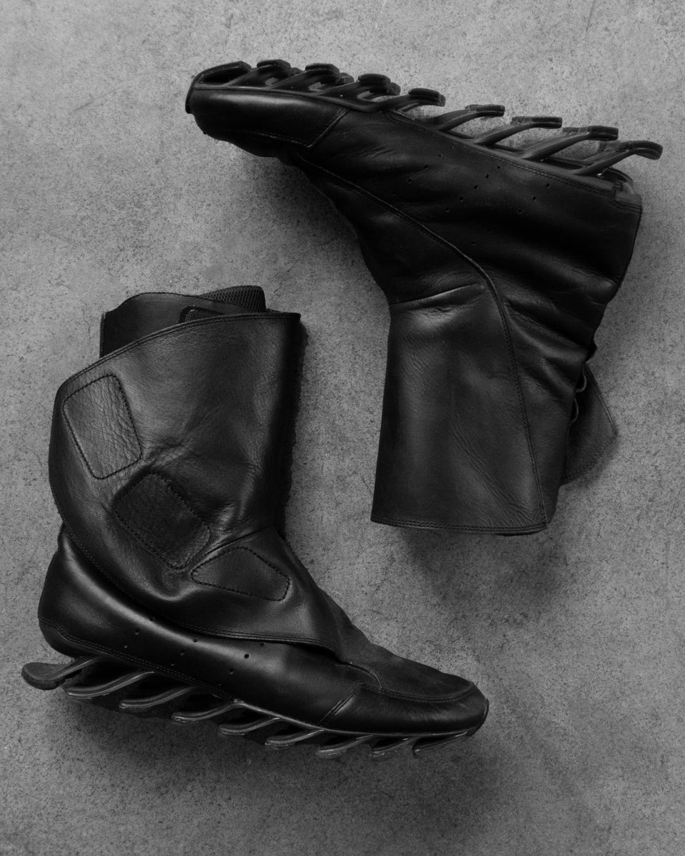 rick owens x adidas SPRINGBLADE HIGH 正規品 adidas by Rick Owens 2015 Spring/Summer Leather Springblade