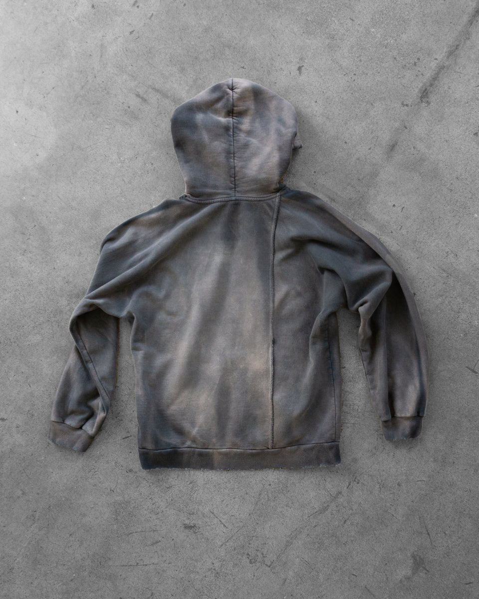 トップス UNSOUNDRAGS 1/3RD SEAM HOODED SWEATSHIRT Unsound Black 1⁄3rd Seam Hooded Sweatshirt – UNSOUND RAGS