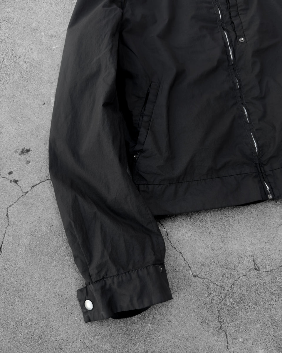 hussein Chalayan ブラックジャケット サイズ38 Hussein Chalayan Collectible Early VTG Zipper Black