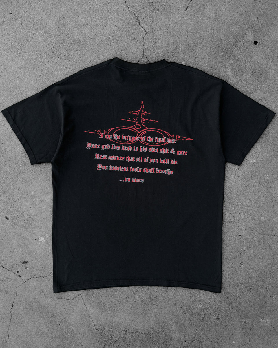 VINTAGE 2000S NAGLFAR BLACK BAND TEE – UNSOUND RAGS