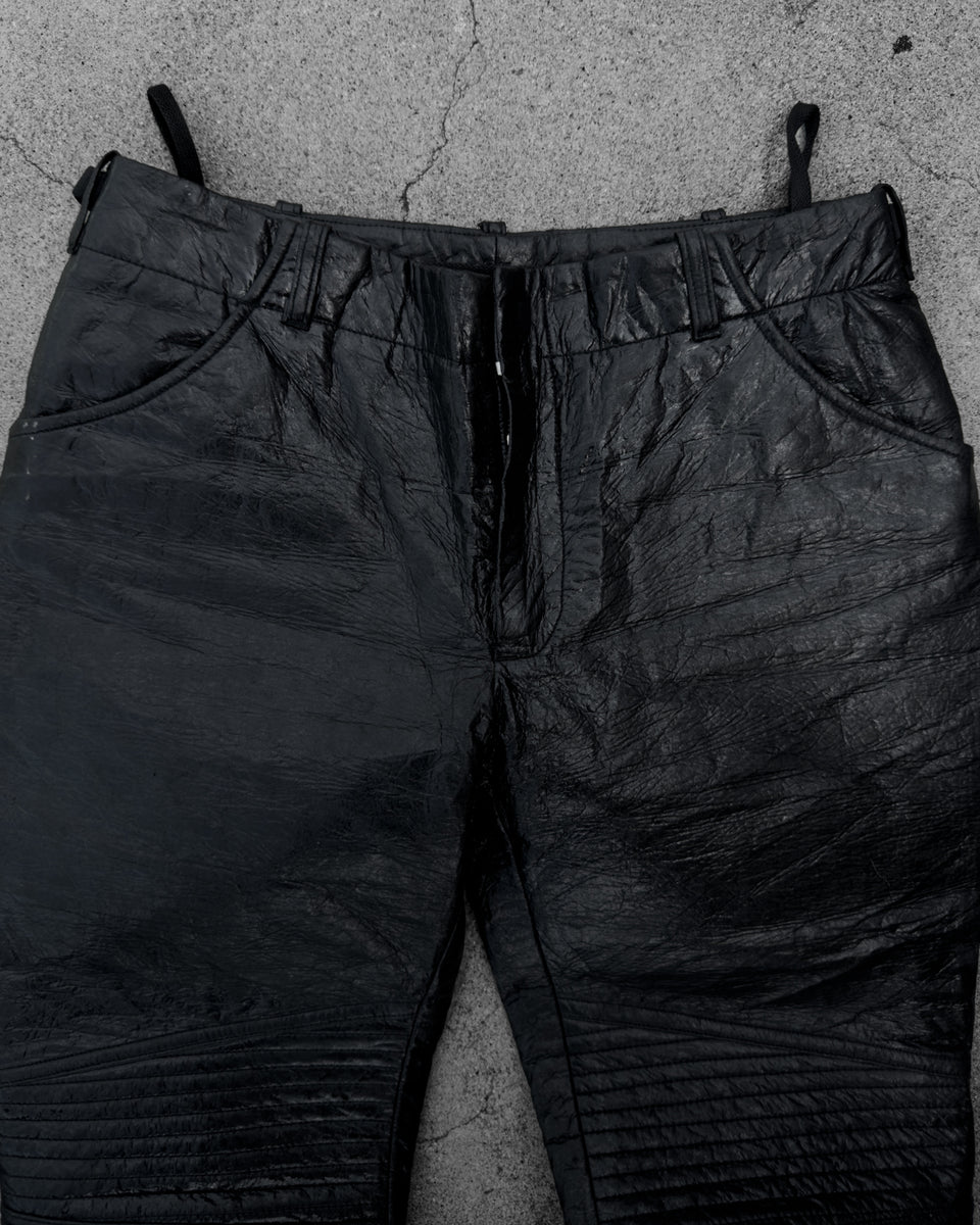 HELMUT LANG AW1998 BLACK ASTRO BIKER PANTS – UNSOUND RAGS