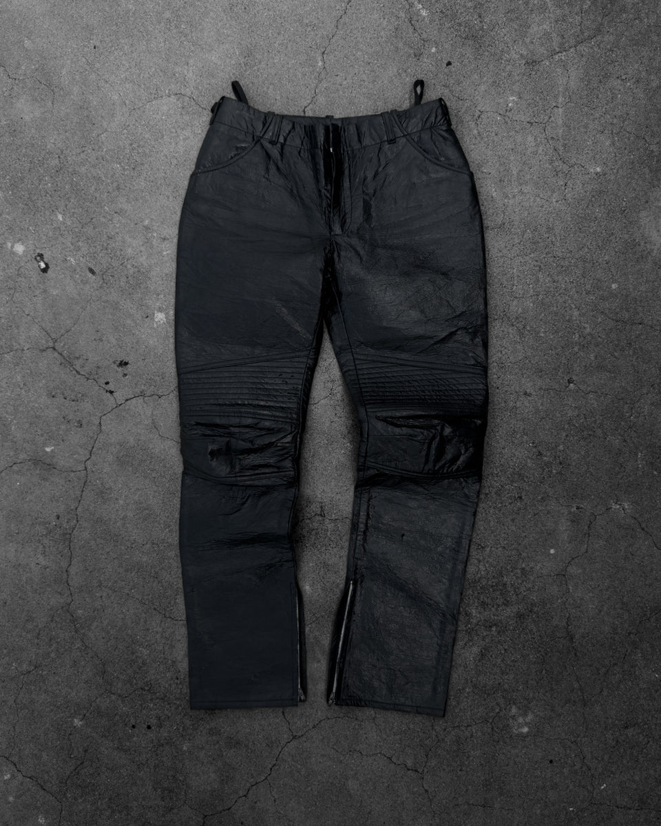 HELMUT LANG AW1998 BLACK ASTRO BIKER PANTS – UNSOUND RAGS