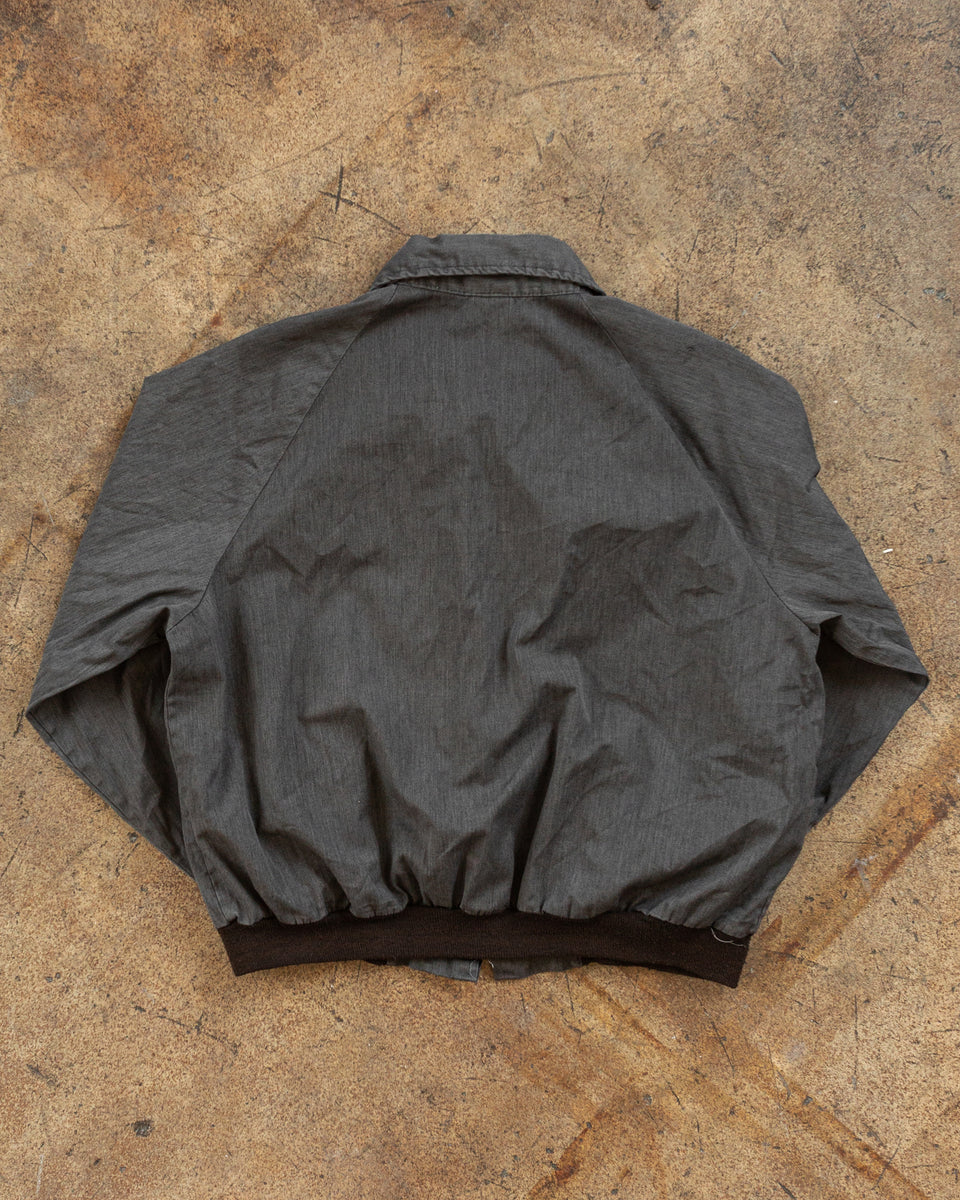 Charcoal Harrington Jacket 1970s UNSOUND RAGS