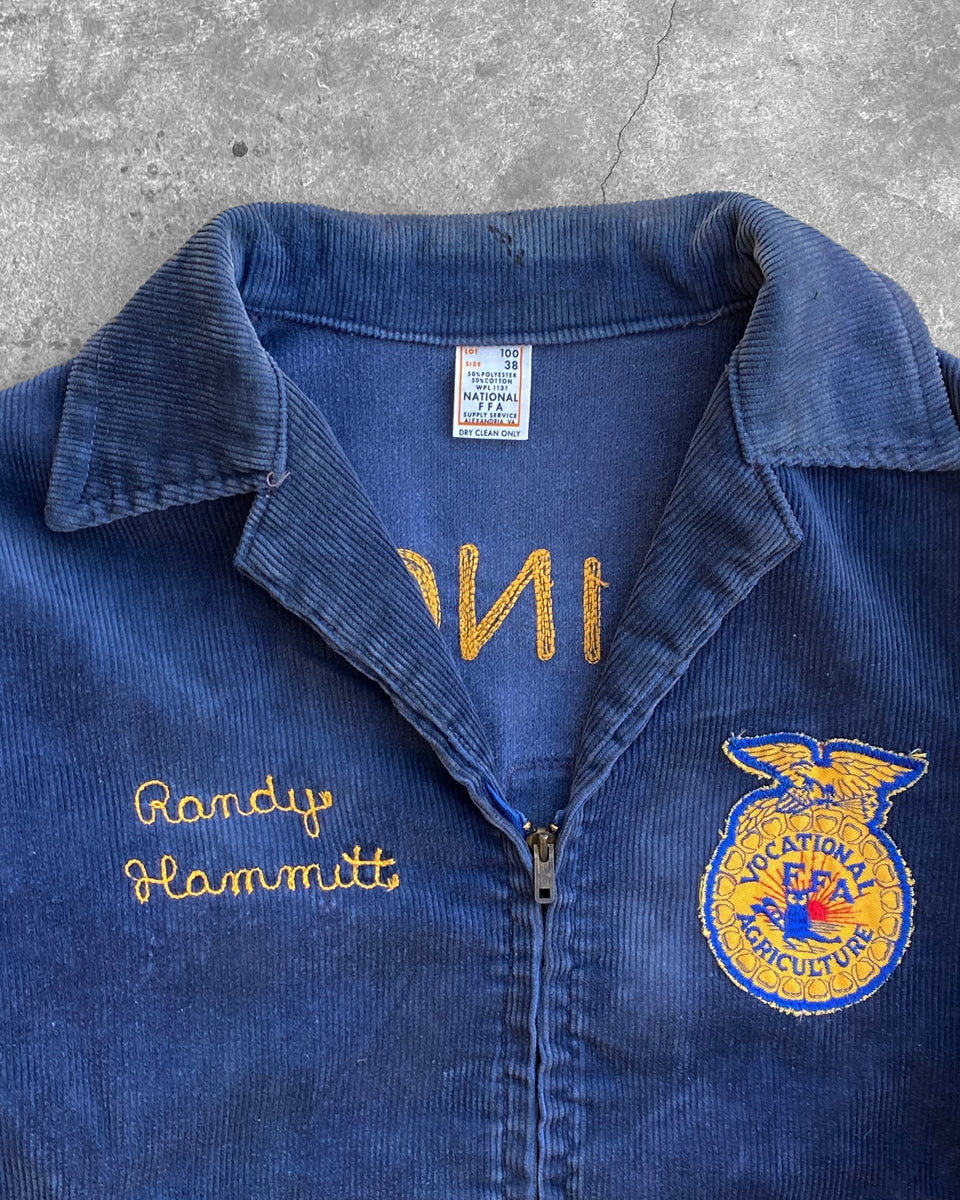 【古着】FFA Illinois official jacket Corduroy 