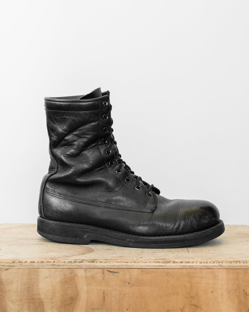 Vintage Varnamo 1971 Military Swedish Army Combat Boots