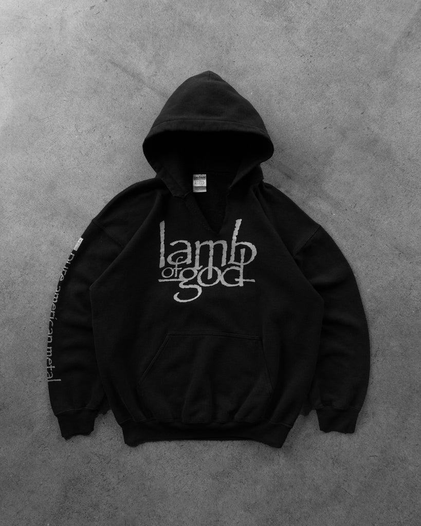 Lamb Of God "Pure American Metal" Hooded Sweatshirt - 1990s