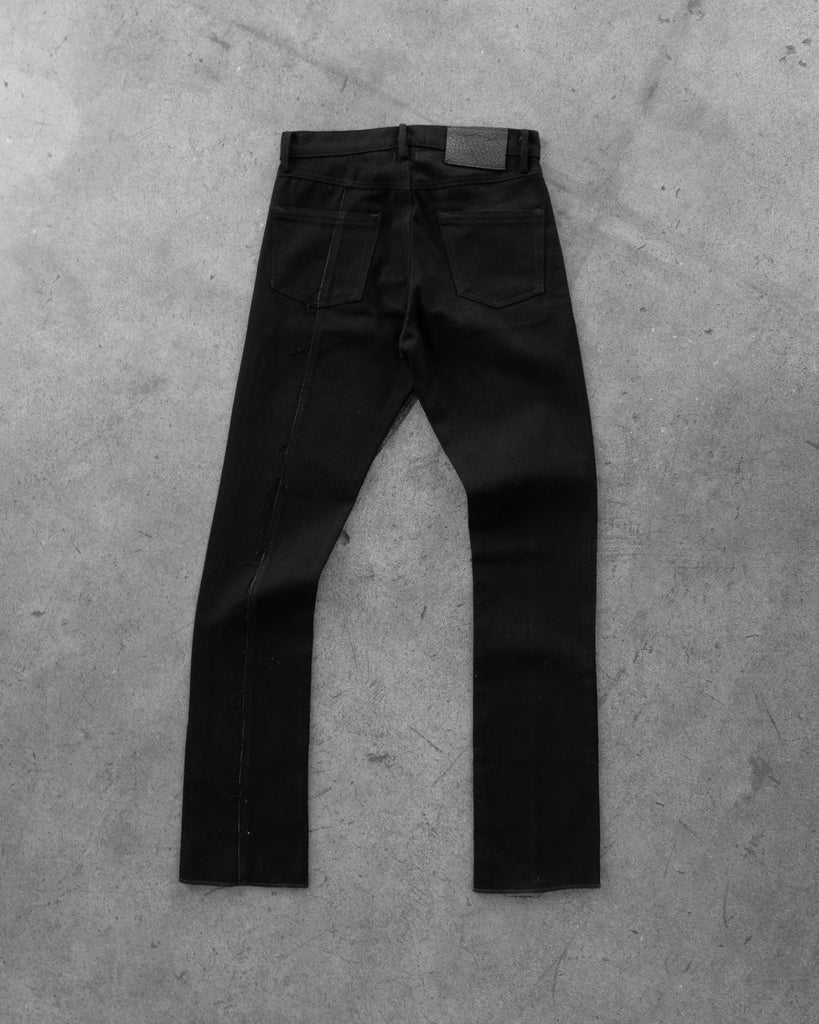 Unsound Japanese Black Raw Denim Jeans 