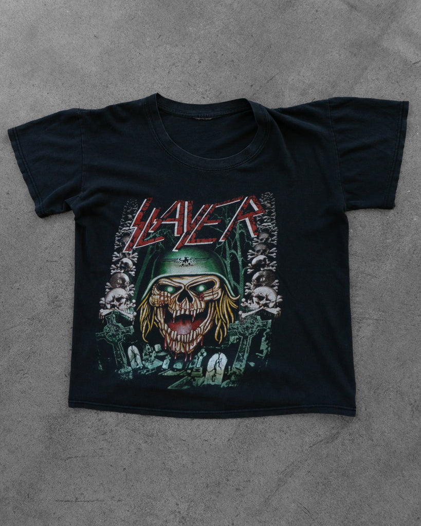 "Slayer" Bootleg Boxy Tee front photo