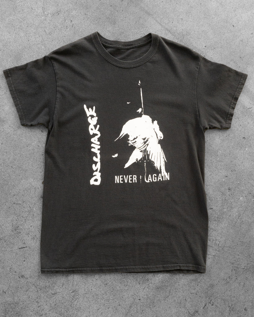 Discharge "Never Again" Tee