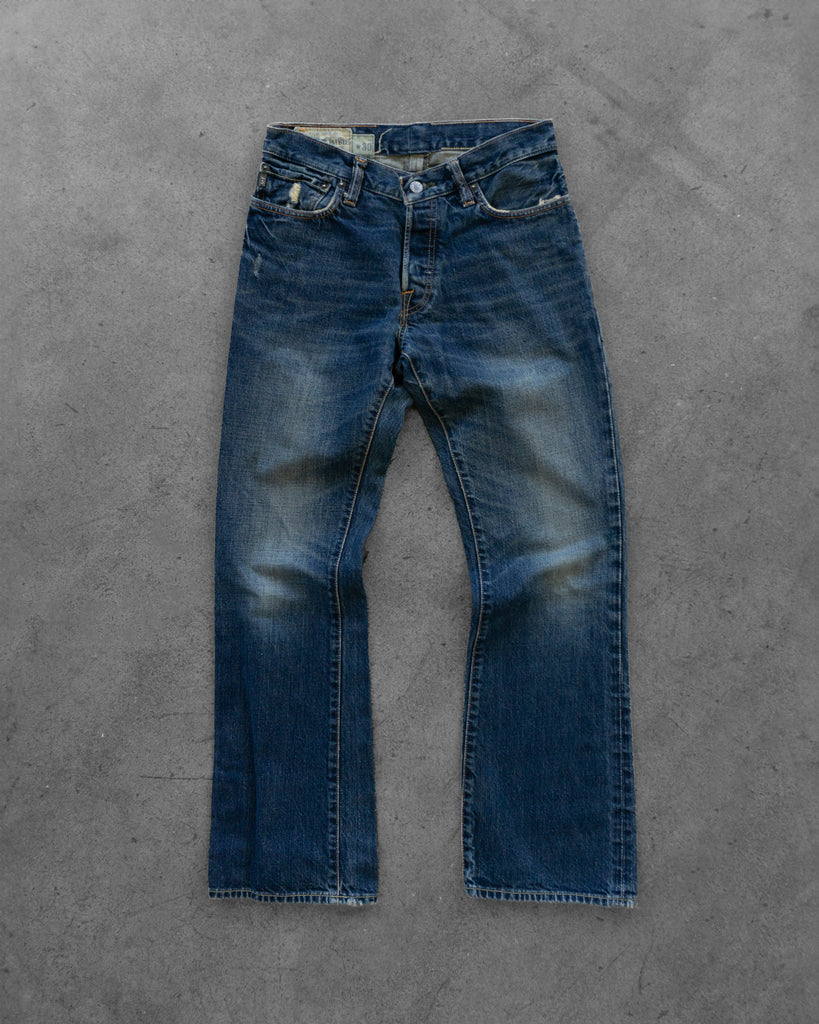 Bootcut Blue Jeans front photo