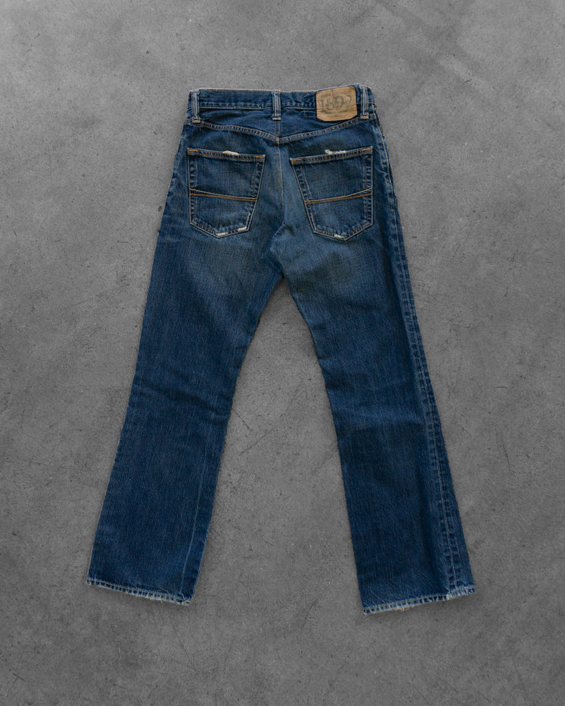 Bootcut jeans back photo