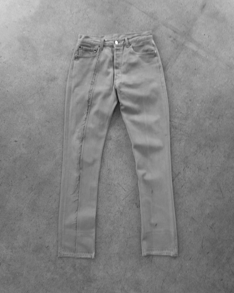 Unsound Grey Reconstructed Vintage Jeans