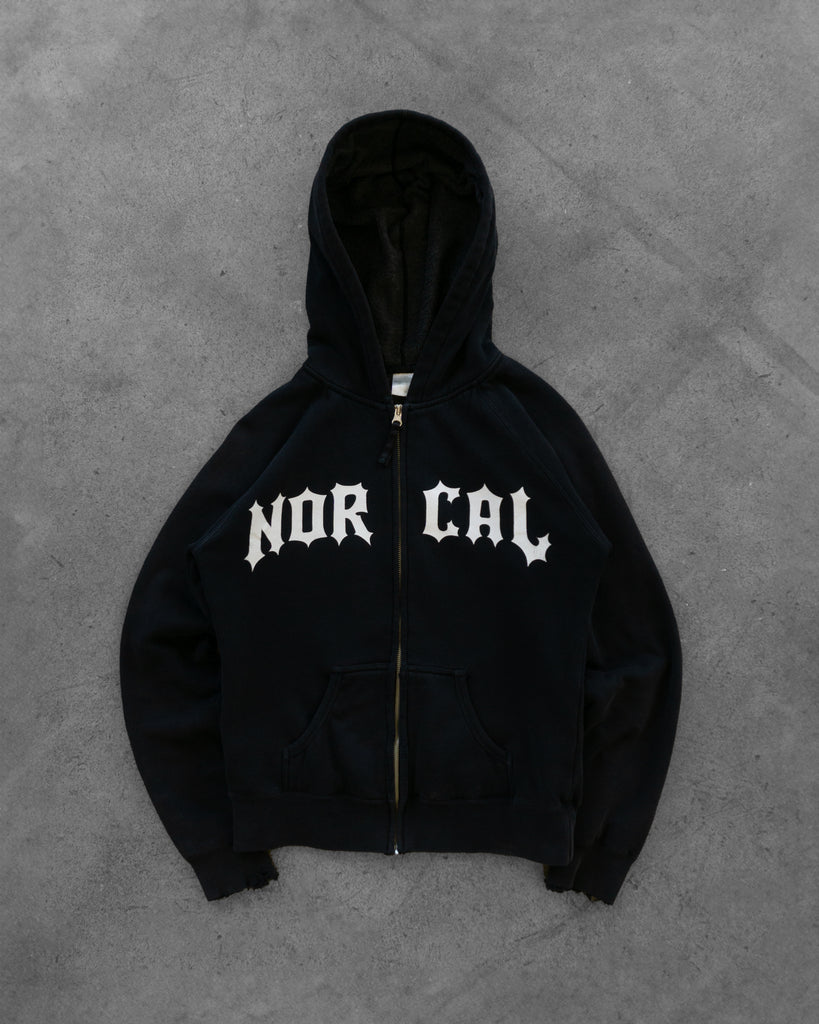 "Norcal" Raglan Hooded Sweatshirt front photo