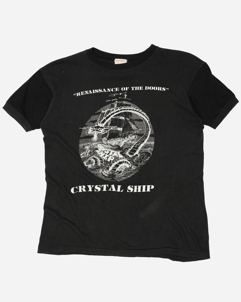 Single Stitched The Doors "Renaissance Of The Doors Crystal Ship" Tee - 1970s