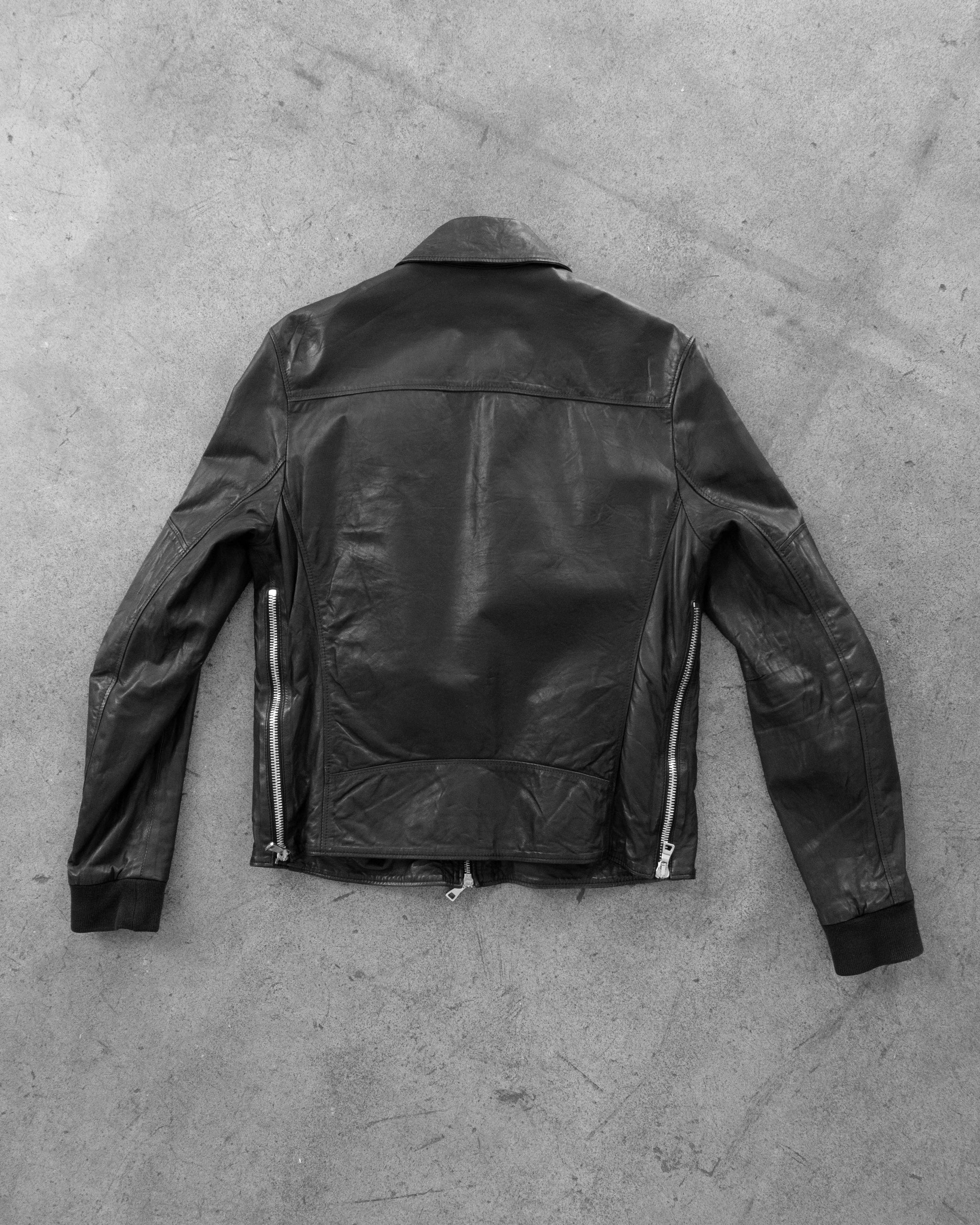 Balmain Safety Pin Leather Jacket - SS11 – UNSOUND RAGS