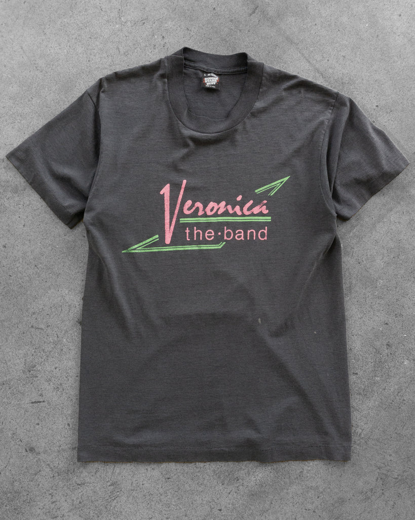 Single Stitched "Veronica the band" Tee - 1990s front photo