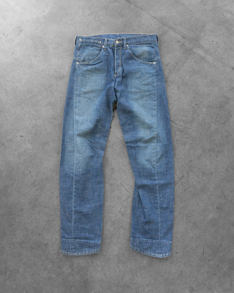 Levi's Red Twisted Seam Jeans front photo