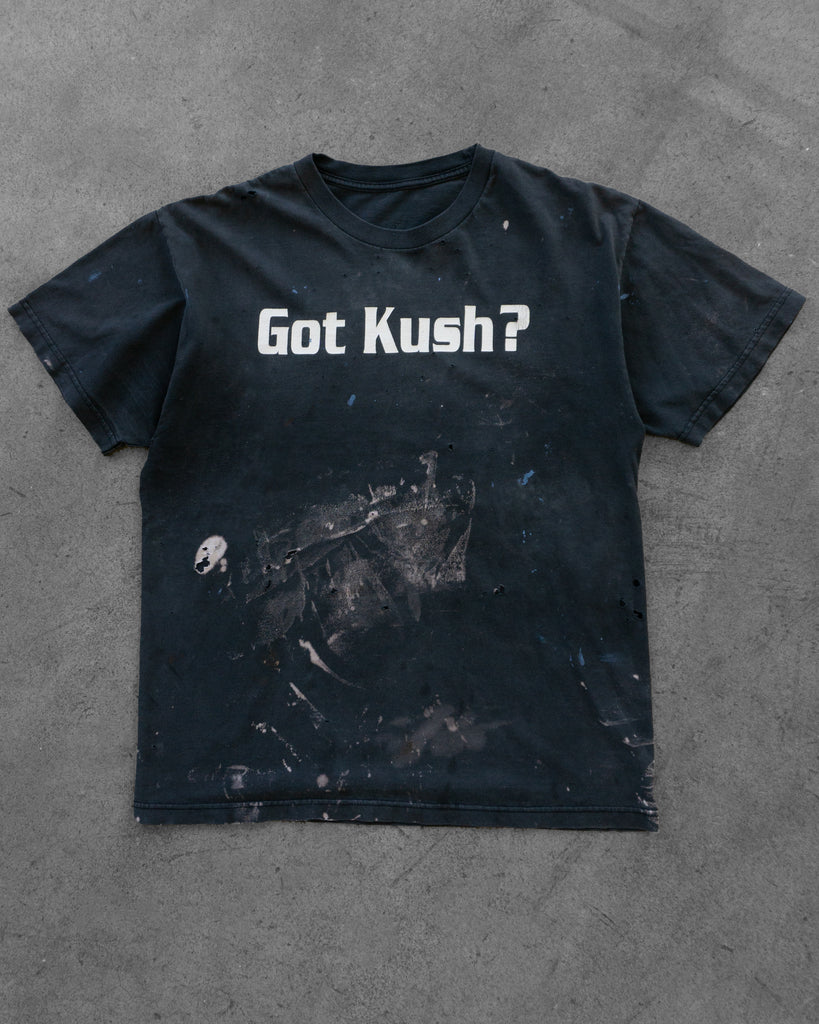 "Got Kush?" Distressed Tee - front photo
