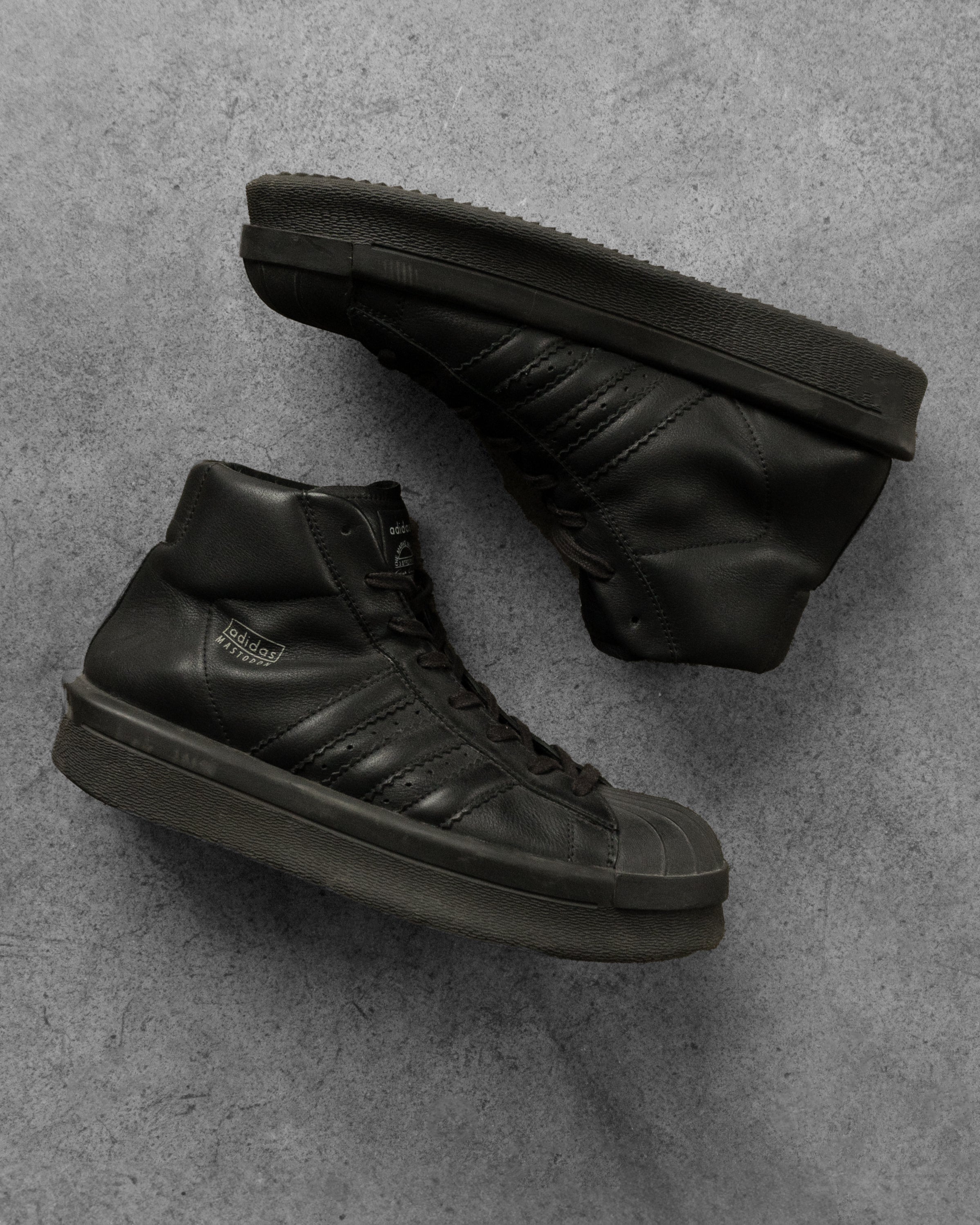 Rick Owens Mastodon Pro Model Rick Owens X Adidas Black Mastodon