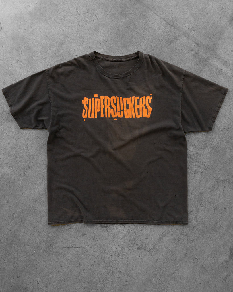 "Supersuckers" Faded Black Tee - Early 2000s