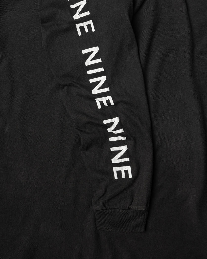 "Nine Nine Nine" Long-Sleeve Tee - 1990s - sleeve