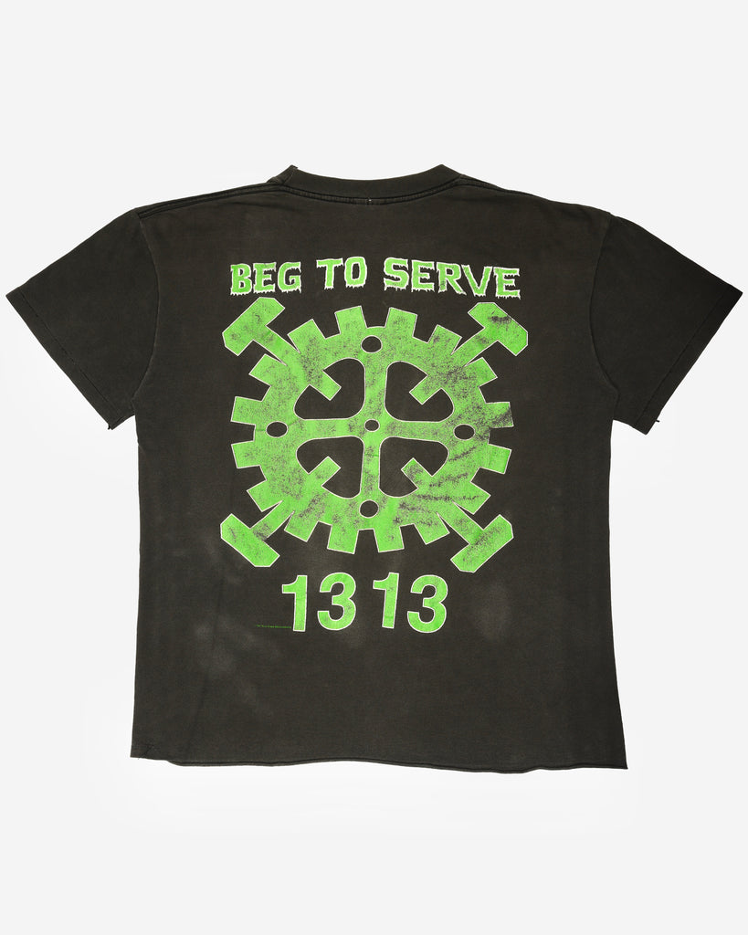 Single Stitched Faded & Thrashed Type O Negative "Beg To Serve" Tee - 1994 - BACK