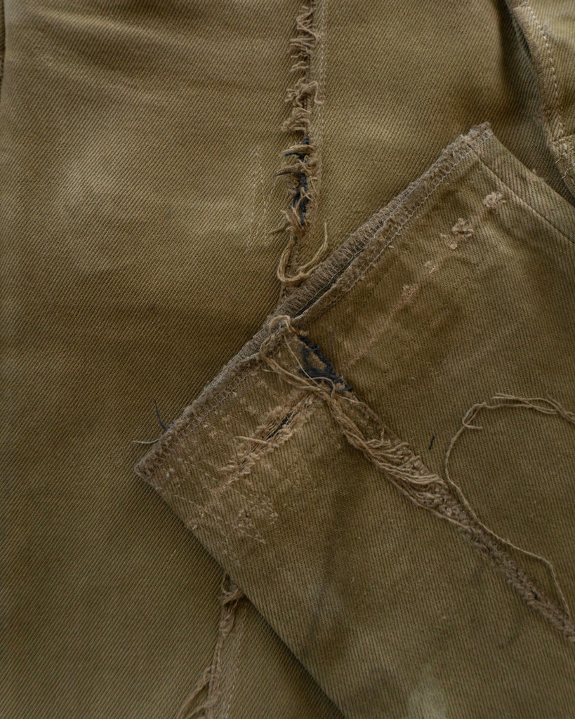 Unsound Light Brown Jeans - detail