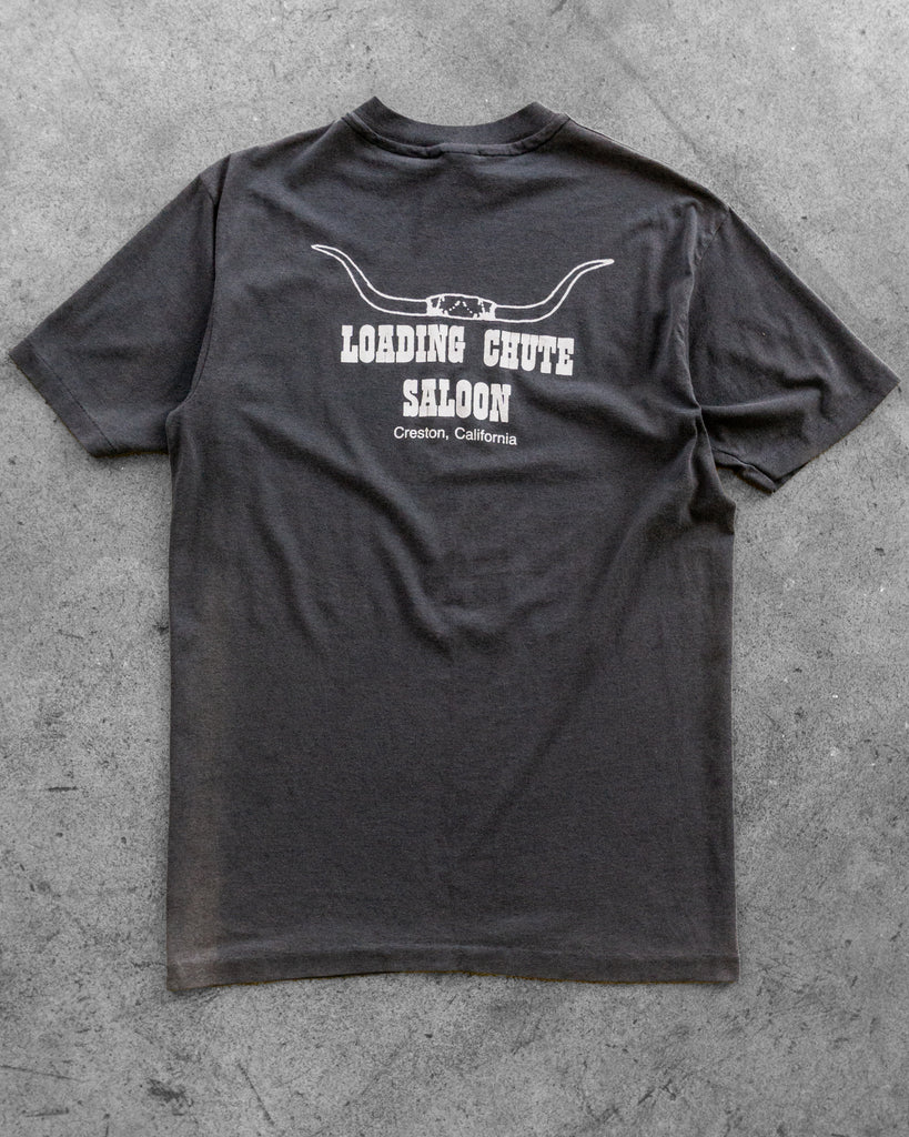 Single Stitched "Loading Chute Saloon" Tee - 1990s back photo