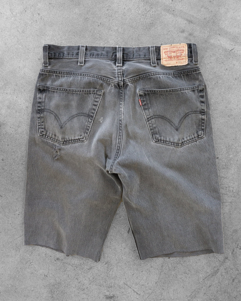 Levis Faded Black Jorts - 1990s