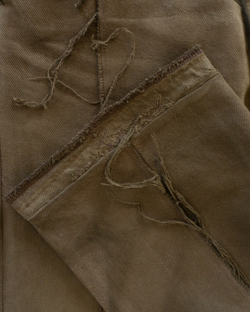 Unsound Dark Brown Jeans - detail