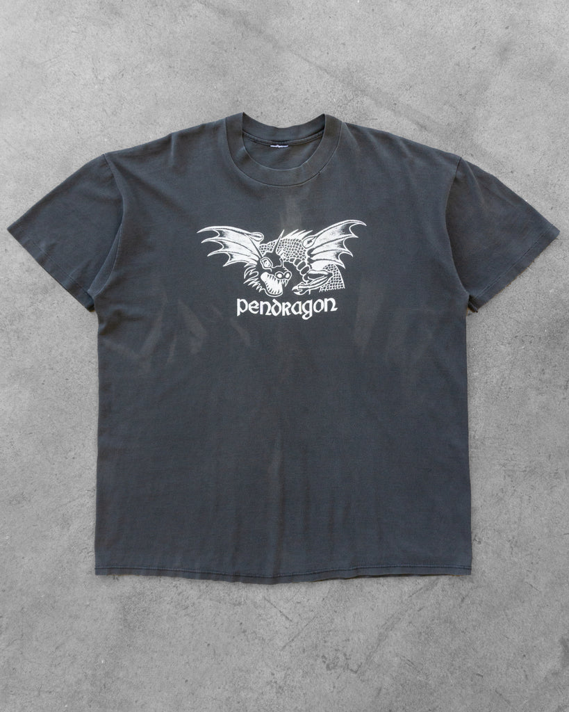 Faded Black "Pendragon" Tee - 1990s