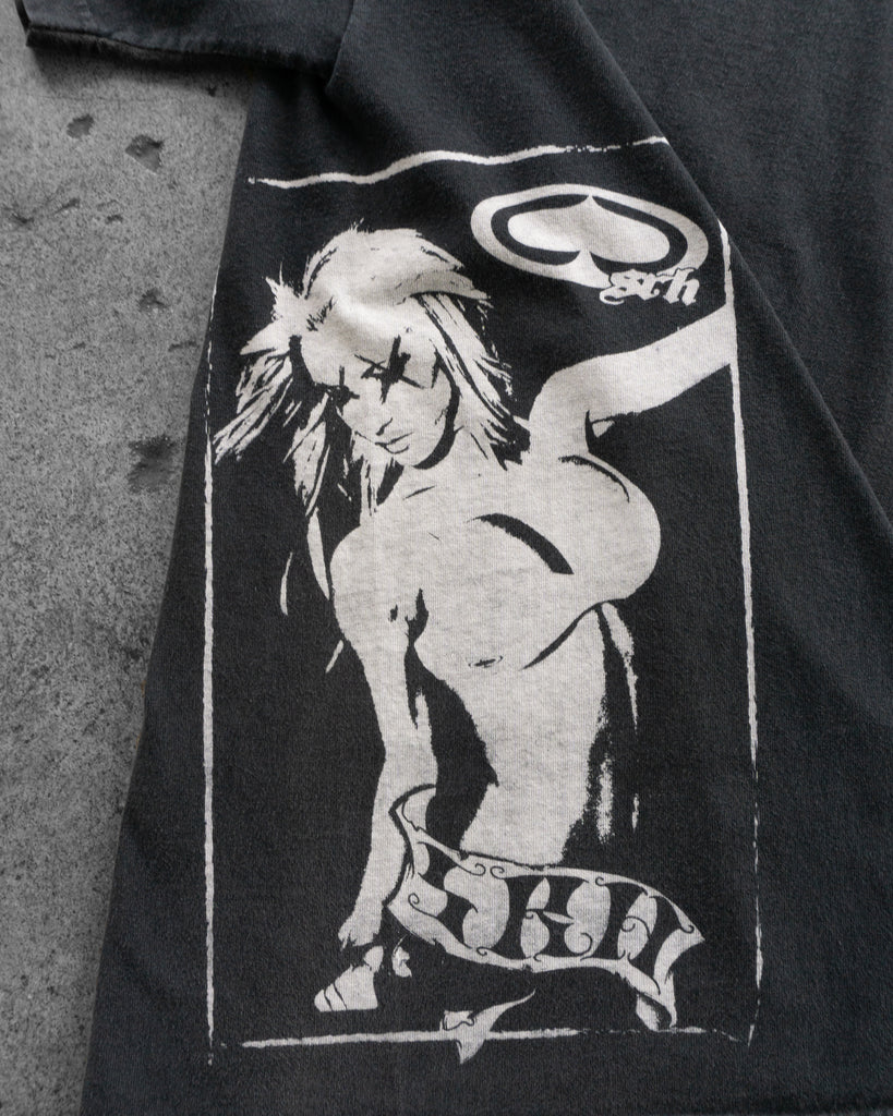 Faded Black "SRH" Tee - 1990s/2000s - graphic
