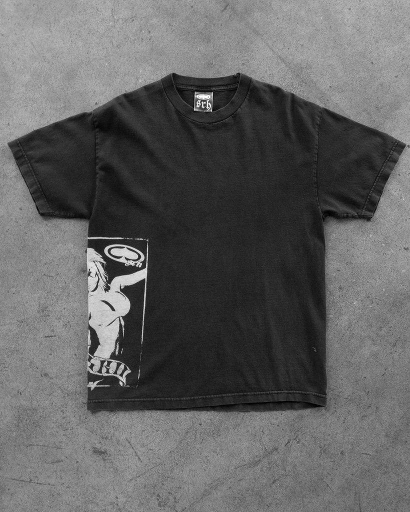 Faded Black "SRH" Tee - 1990s/2000s
