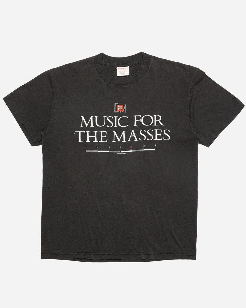 Single Stitched Depeche Mode "Music For The Masses" Tee - 1987