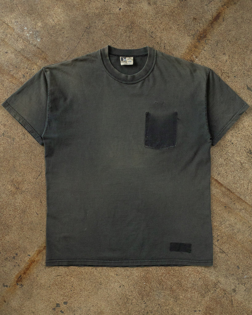 Russell Sun Bleached Distressed Tee front photo