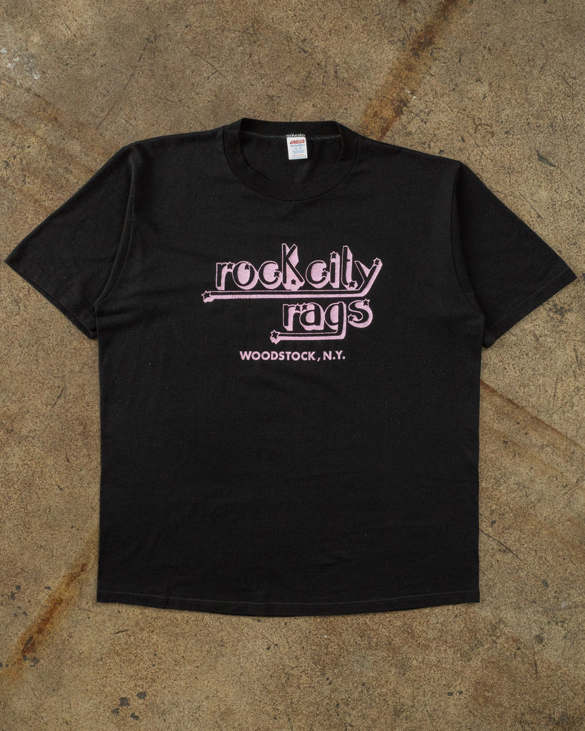 Single Stitched "Rock City Rags" Tee - 1990s front photo