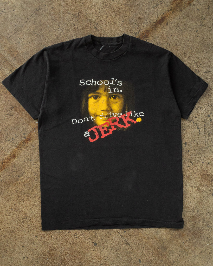 Single Stitched "School's In" Tee - 1990s front photo