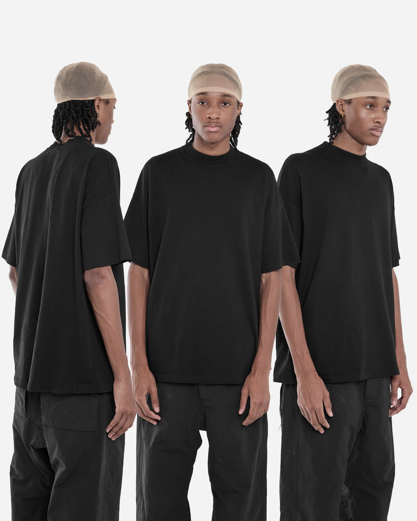 Unsound Broadrick Baggy Tee Black Front On Model