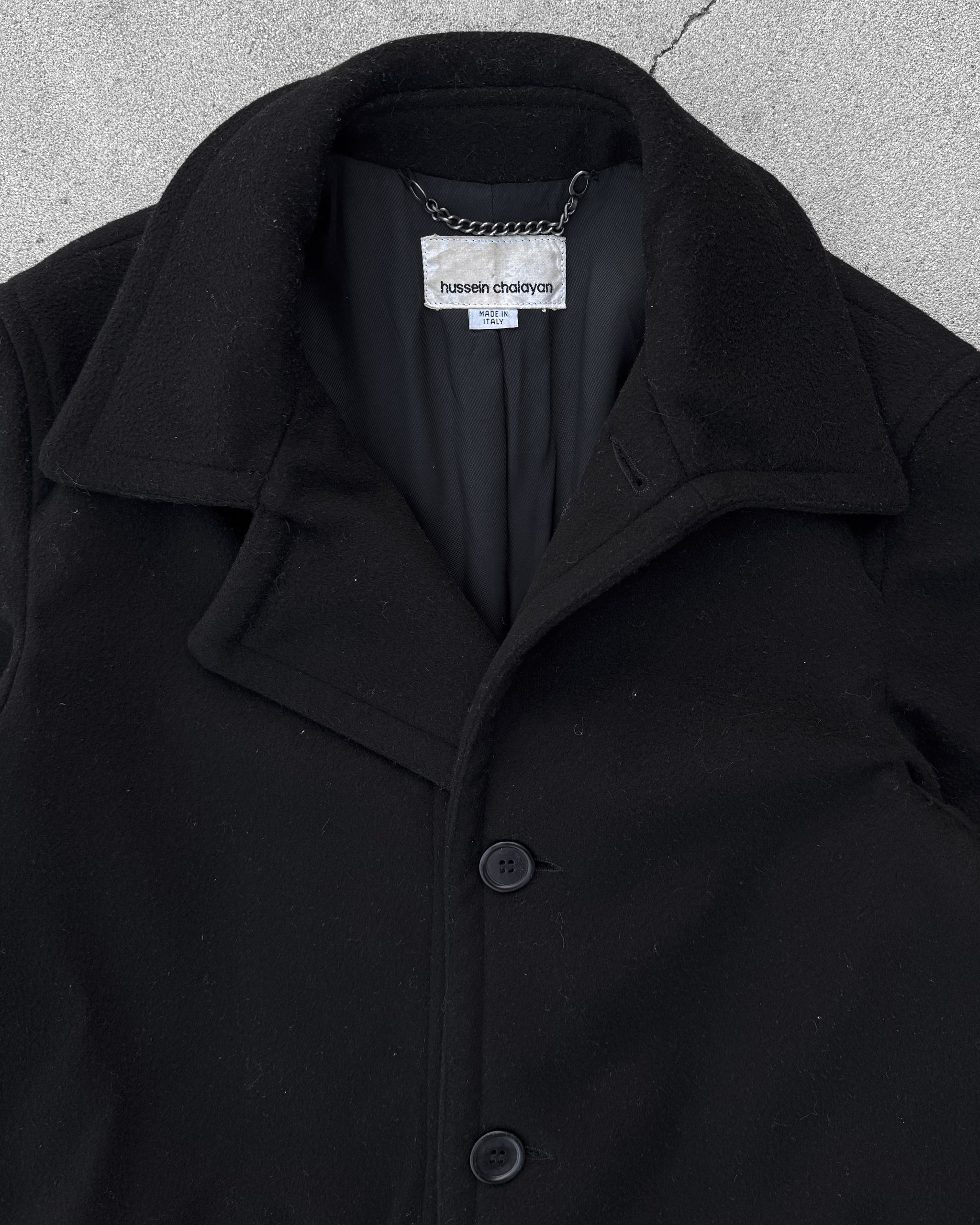 HUSSEIN CHALAYAN チノパン A/W 04 Hussein Chalayan Crackerjack Wide Leg Raw Hem Sailor