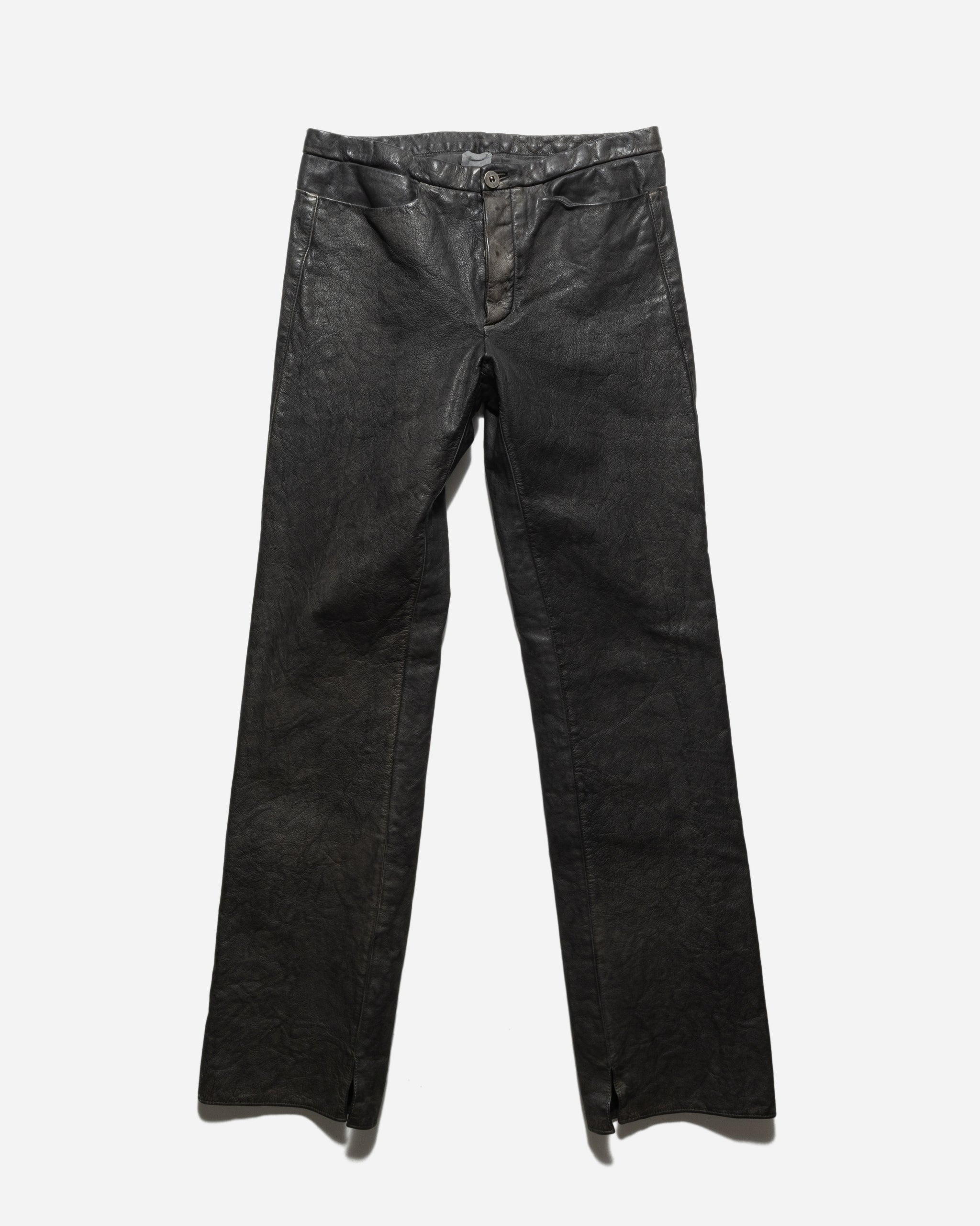 CARPE DIEM BY MAURIZIO ALTIERI 2005 LEATHER BOOTCUT JEANS