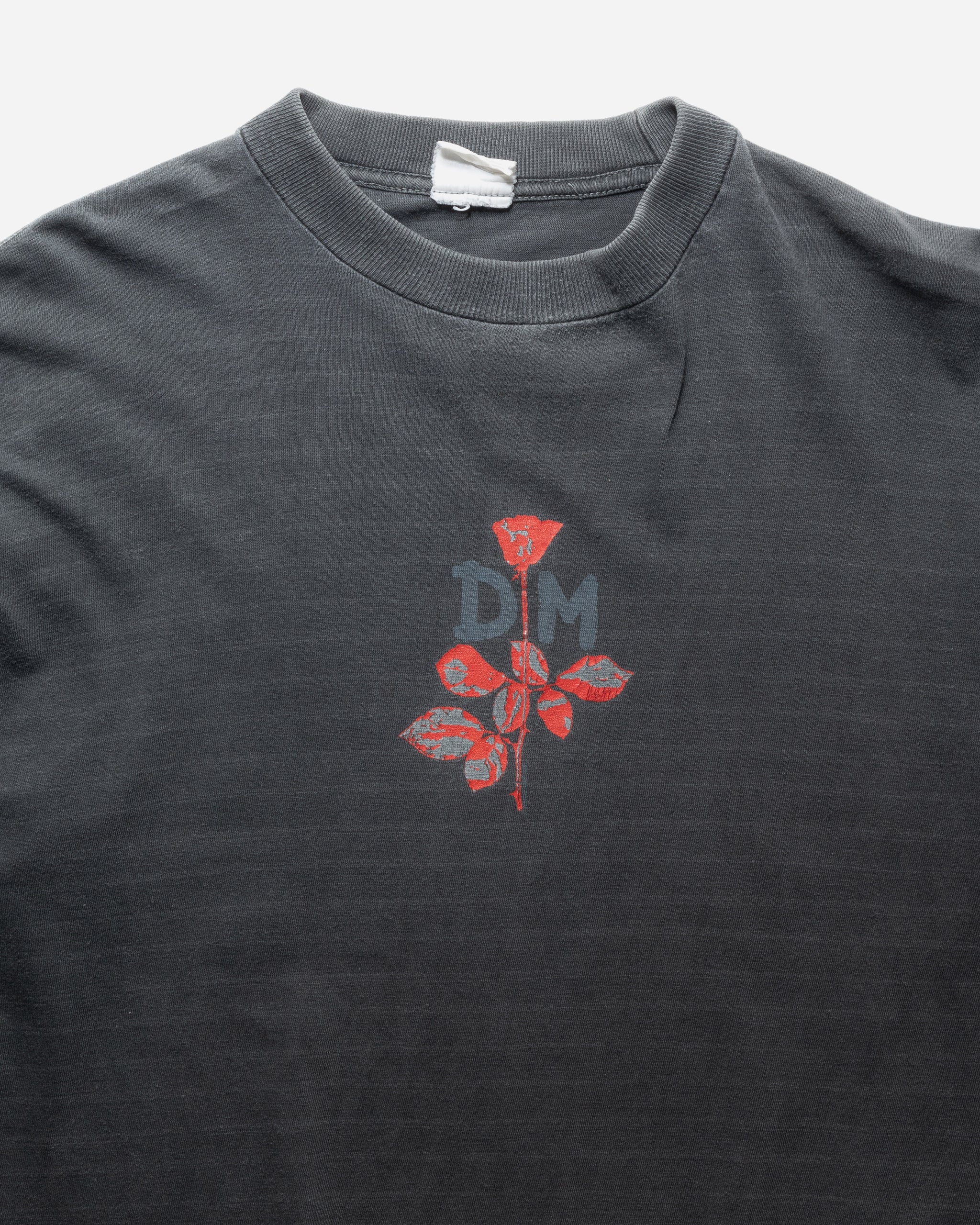 VINTAGE 1990S DEPECHE MODE 'VIOLATOR' FADED BLACK LONGSLEEVE BAND