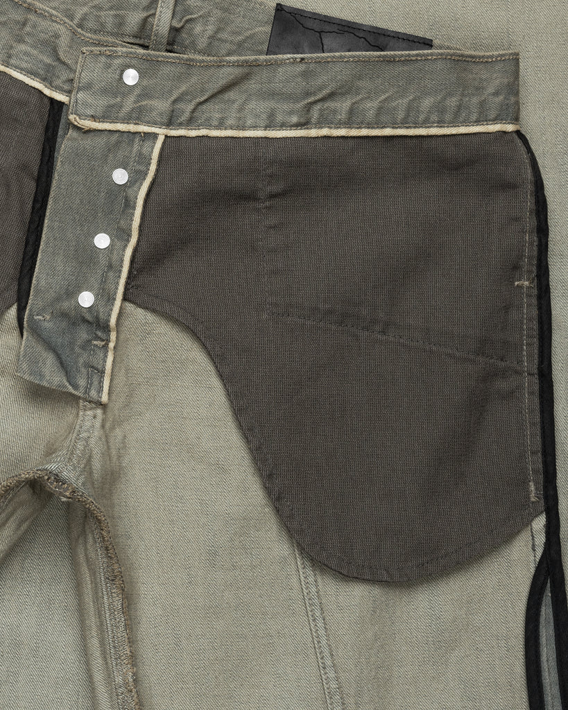 Unsound Q Cut "Cement" Selvage Denim Jeans pocket bag