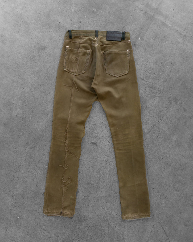 Unsound Light Brown Jeans - back