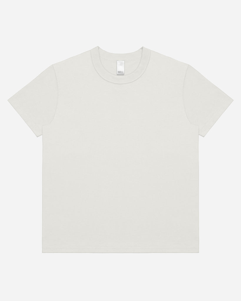 bldthnr white tee 3-pack - cement front