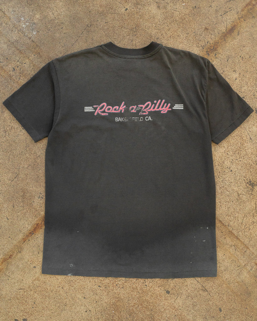 Single Stitched "Rock-a-Billy" Painted Tee - 1990s BACK PHOTO