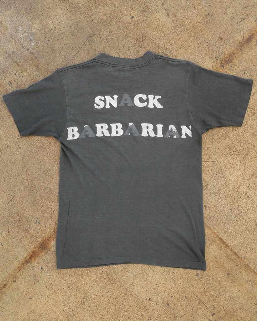 Single Stitched "Snack Barbarian" Tee - 1970s FRONT PHOTO