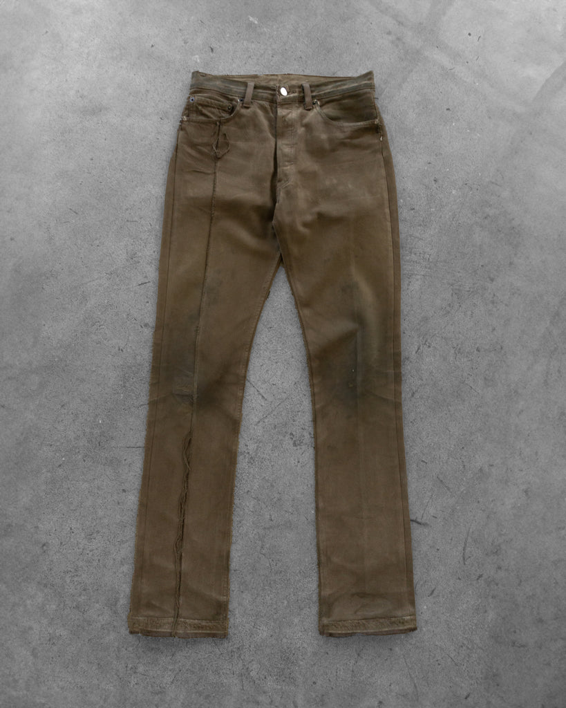 Unsound Dark Brown Jeans - front