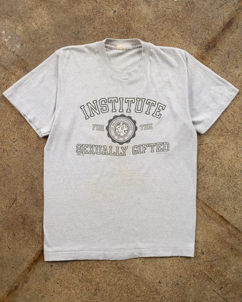 Single Stitched Institute For The Sexually Ted Tee 1980s Unsound Rags 